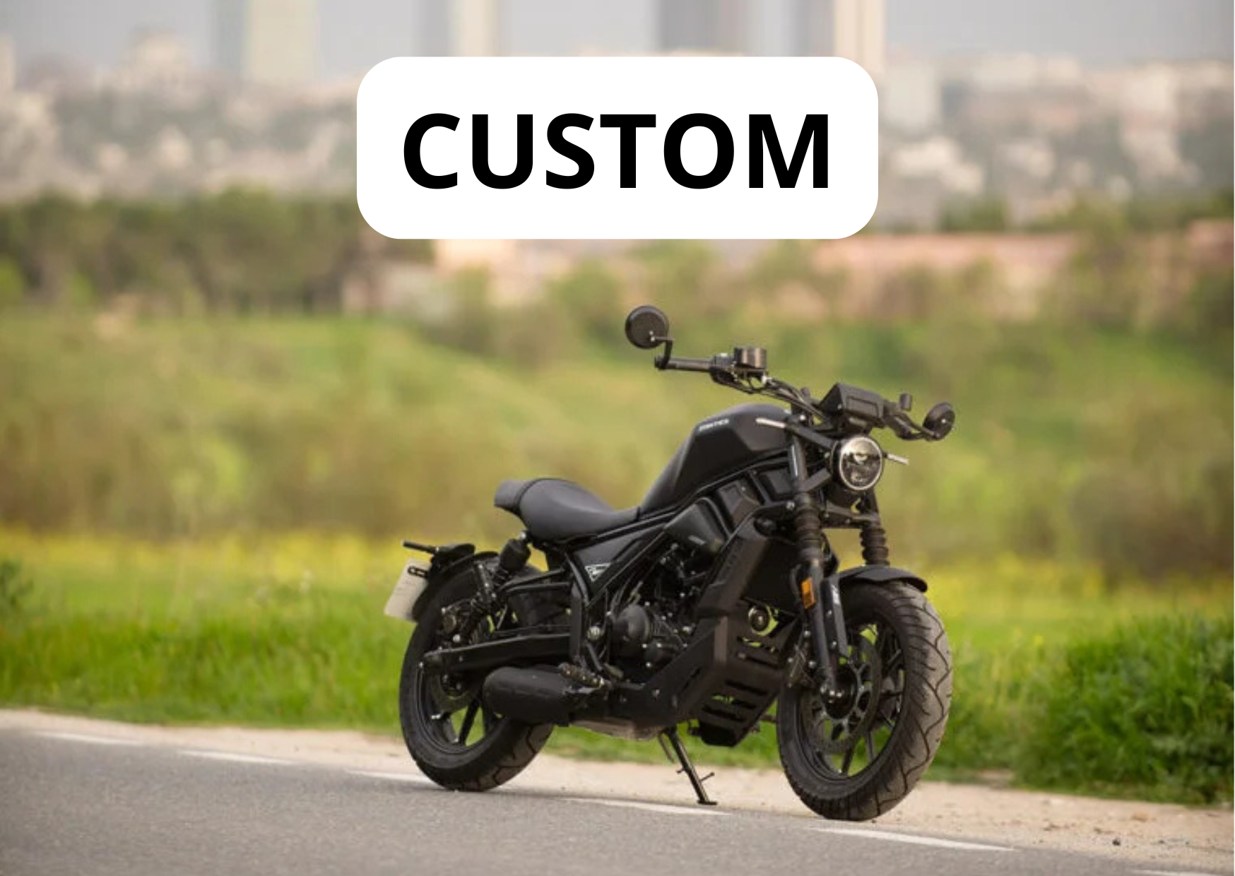 Zontes. Custom