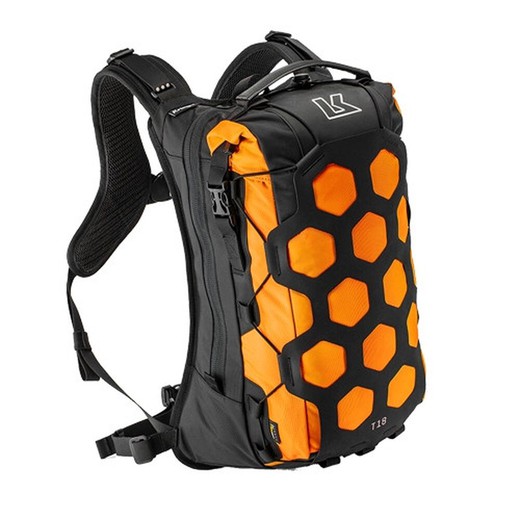 Mochila kriega trail 18 adventure backpack naranja fluor