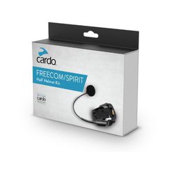 Base de audio con micro externo cardo freecom / spirit series para casco jet