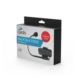Base de audio con micro externo cardo packtalk edge con base para casco jet