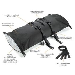 Bolsa de equipaje kriega rollpack 20l amarillo