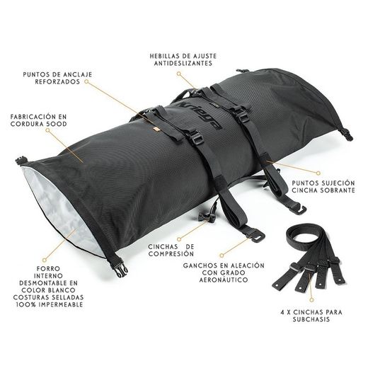 Bolsa de equipaje kriega rollpack 20l caqui