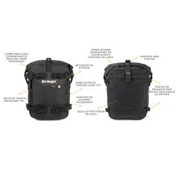 Bolsa kriega us-10 drypack cordura