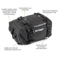 Bolsa kriega us-20 drypack cordura