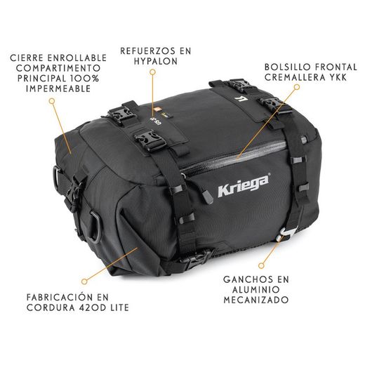 Bolsa kriega us-20 drypack cordura