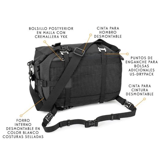Bolsa kriega us-20 drypack cordura
