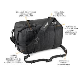 Bolsa kriega us-30 drypack cordura