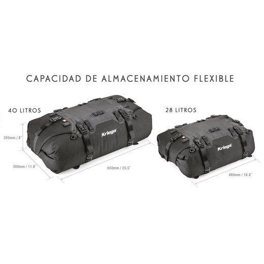 Bolsa kriega us-40 drypack cordura