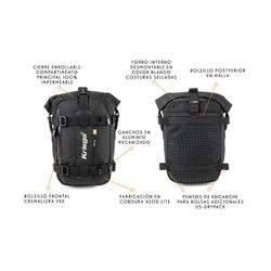 Bolsa kriega us-5 drypack cordura