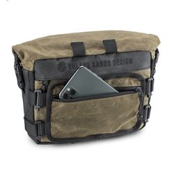 Bolsa para barra rsd x kriega roam handlebar bag negro / arena