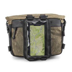 Bolsa para barra rsd x kriega roam handlebar bag negro / arena