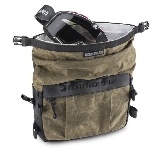 Bolsa para barra rsd x kriega roam handlebar bag negro / arena