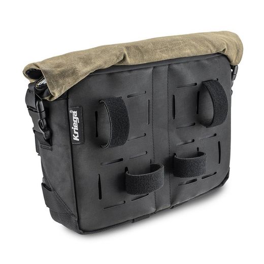 Bolsa para barra rsd x kriega roam handlebar bag negro / arena
