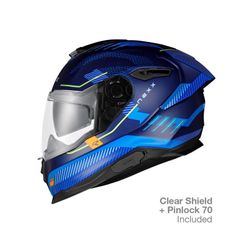 Casco NEXX Y.100R BARON Indigo-Blue-MT