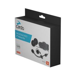 Kit audio jbl cardo packtalk neo / custom para segundo casco
