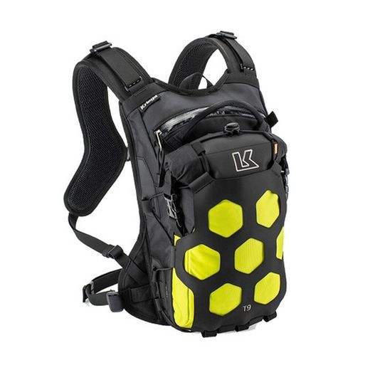 Mochila kriega trail 9 adventure backpack amarillo fluor