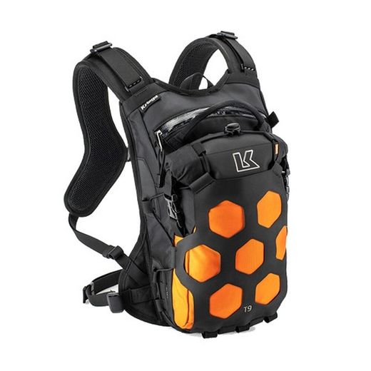 Mochila kriega trail 9 adventure backpack naranja fluor