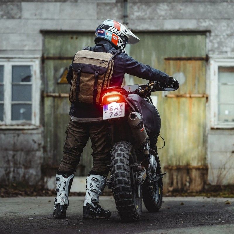 Mochila rsd x kriega roam 34 backpack negro / arena — Motos Jab