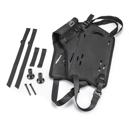Soporte kriega overlander-s os-base para bolsas os aprilia tuareg 660